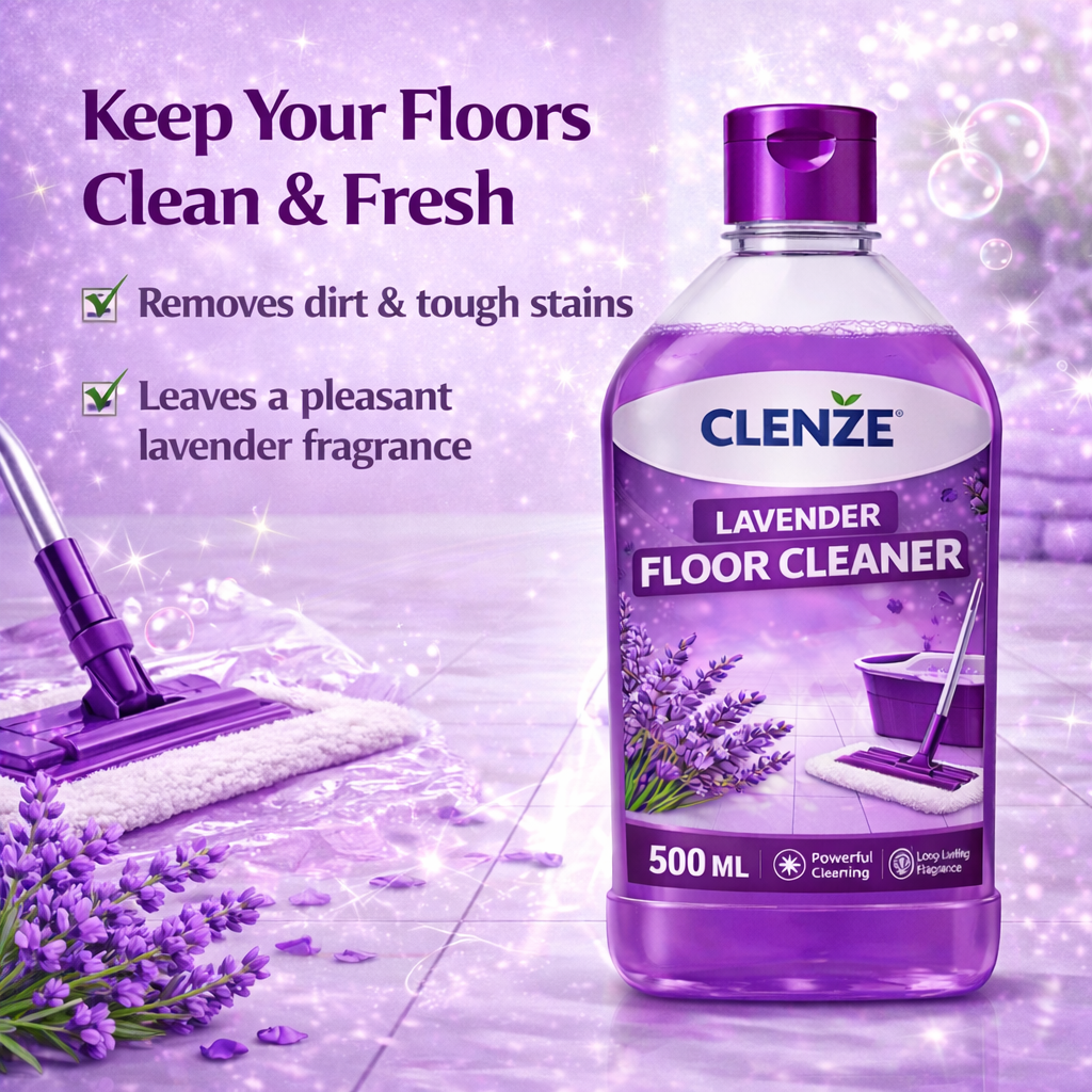 Clenze Surface & Floor Cleaner Lavender 500 ML Bottel - Image 3