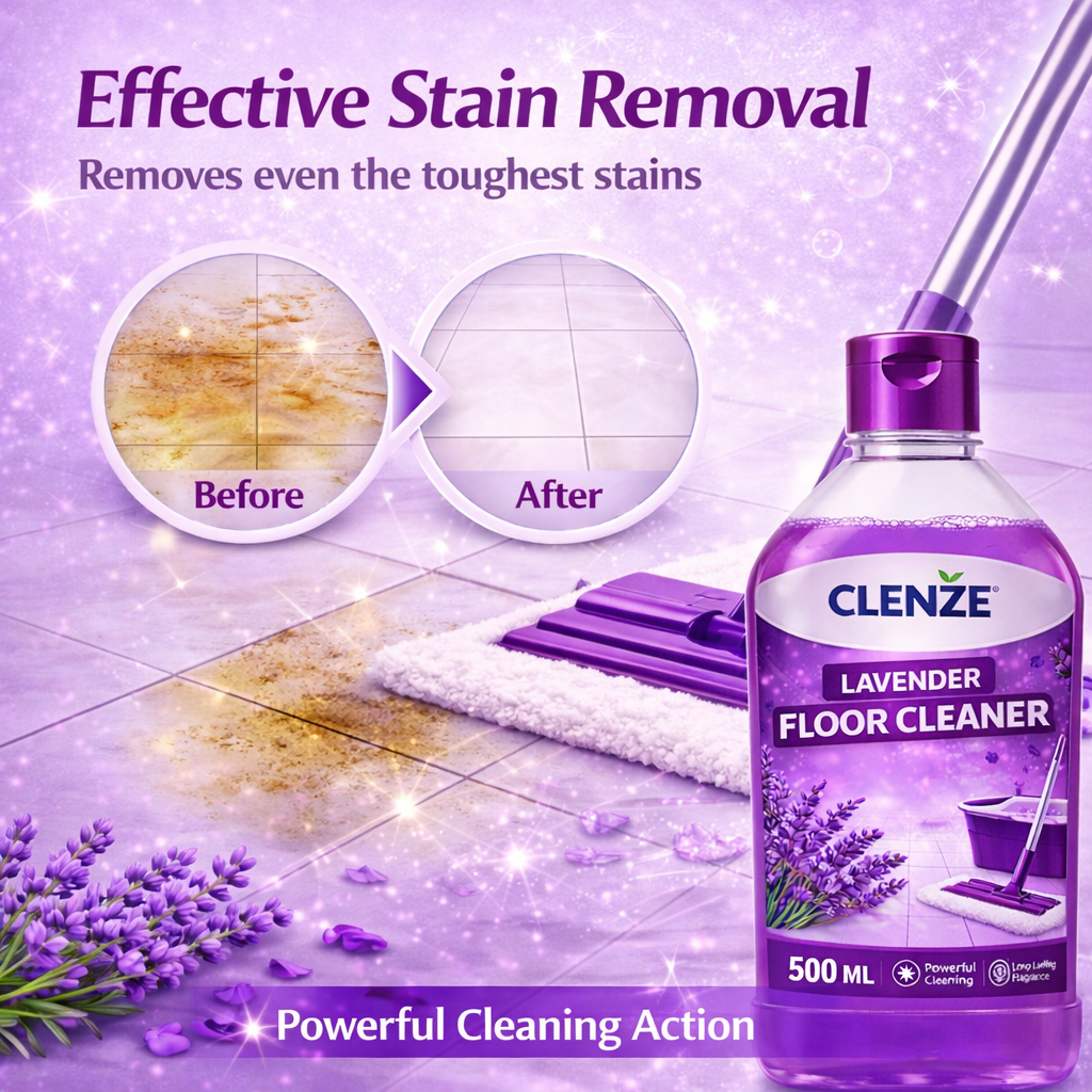 Clenze Surface & Floor Cleaner Lavender 500 ML Bottel - Image 2