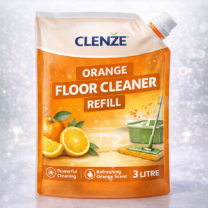 Clenze Surface & Floor Cleaner Orange 3 Liter Refill Pouch