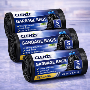 Clenze Garbage Bags | Small | 90 Count | 30 Bags X 3 Rolls