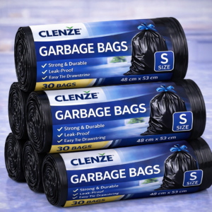 Clenze Garbage Bags | Small | 180 Count | 30 Bags X 6 Rolls