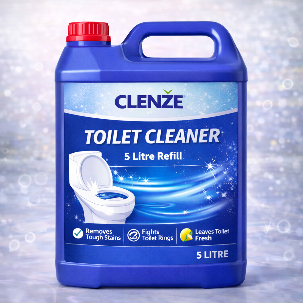 Clenze Toilet Cleaner Liquid 5 Liter Refill Bottel
