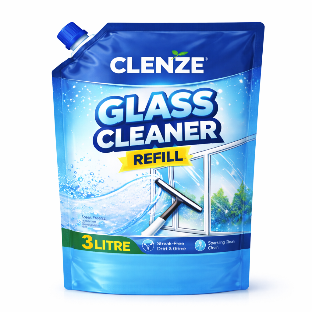 Clenze Glass Cleaner 3 Liter Refill Packet