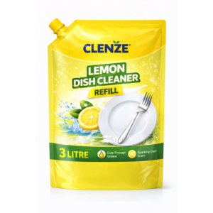 Clenze Dishwash Liquid 3 Liter Refill Packet