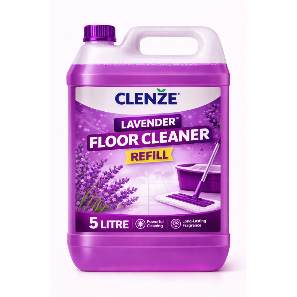 Clenze Surface & Floor Cleaner Lavender 5 Liter Refill Bottel